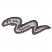 C1: Eel---Baguette(Isacord 40 #1229)
C2: Eel Highlights---Shrimp Pink(Isacord 40 #1017)
C3: Outline---Sage(Isacord 40 #1180)