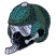 C1: Helmet---Green Dust(Isacord 40 #1174)
C2: Helmet Shading---Forest Green(Isacord 40 #1536)
C3: Helmet Highlights---Dark Jade(Isacord 40 #1503)
C4: Breathing Mask---Black(Isacord 40 #1234)
C5: Tubes---Silver(Isacord 4