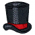 C1: Hat Band---Wildfire(Isacord 40 #1147)
C2: Band Shading---Foliage Rose(Isacord 40 #1169)
C3: Top Hat---Charcoal(Isacord 40 #1234)
C4: Hat Highlights---Silver(Isacord 40 #1236)
C5: Outlines---Black(Isacord 40 #1234)