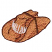 C1: Hat---Honey Gold(Isacord 40 #1025)&#13;&#10;C2: Hat Shading---Copper(Isacord 40 #1158)&#13;&#10;C3: Hat Band---Lemon Frost(Isacord 40 #1022)&#13;&#10;C4: Outlines---Redwood(Isacord 40 #1057)