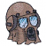 C1: Helmet---Fawn(Isacord 40 #1128)
C2: Shading---Sage(Isacord 40 #1180)
C3: Ears & Mouth---Whale(Isacord 40 #1041)
C4: Glasses---Glacier Green(Isacord 40 #1223)
C5: Glasses Shading---Crystal Blue(Isacord 40 #1249)