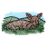 C1: Sky---River Mist(Isacord 40 #1248)&#13;&#10;C2: Hills---Kiwi(Isacord 40 #1104)&#13;&#10;C3: Grass---Lime(Isacord 40 #1176)&#13;&#10;C4: Hill Outline---Evergreen(Isacord 40 #1208)&#13;&#10;C5: Fawn---Fawn(Isacord 40 #1128)&#13;&#10;C6: Fawn Shading---P