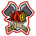 C1: Background---White(Isacord 40 #1002)
C2: Hood---Ivory(Isacord 40 #1149)
C3: Axe Handles & Hood Shading---Palomino(Isacord 40 #1070)
C4: Axe Blades---Silver(Isacord 40 #1236)
C5: Blades Shading & Bolt on Hat---Leadvi