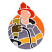 C1: Hat---Poppy(Isacord 40 #1037)
C2: Skin---Pink Clay(Isacord 40 #1019)
C3: Hose---Ginger(Isacord 40 #1159)
C4: Background---Tangerine(Isacord 40 #1078)
C5: Gloves---Golden Brown(Isacord 40 #1173)
C6: Stripe--