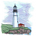 C1: Sky---River Mist(Isacord 40 #1248)
C2: Rocks---Stone(Isacord 40 #1180)
C3: Rock Shading---Sage(Isacord 40 #1180)
C4: Light Shading & Cottage---Shrimp(Isacord 40 #1258)
C5: Water---Crystal Blue(Isacord 40 #1249)