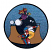 C1: Background---Crystal Blue(Isacord 40 #1249)
C2: Background---Concord(Isacord 40 #1171)
C3: Ramp---Palomino(Isacord 40 #1070)
C4: Skin---Salmon(Isacord 40 #1259)
C5: Background---Charcoal(Isacord 40 #1234)
C