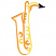 C1: Baritone Sax---Citrus(Isacord 40 #1187)
C2: Baritone Sax---Goldenrod(Isacord 40 #1137)
C3: Mouthpiece---Charcoal(Isacord 40 #1234)