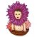 C1: Basket---Light Cocoa(Isacord 40 #1158)
C2: Basket Shading---Pine Bark(Isacord 40 #1170)
C3: Basket Outlines---Chocolate(Isacord 40 #1059)
C4: Right Flower---Pink Tulip(Isacord 40 #1115)
C5: Right Flower Shading & Le