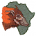 C1: Africa Shape & Border---Grasshopper(Isacord 40 #1176)
C2: Bush Pig---Clay(Isacord 40 #1021)
C3: White Spots on Face---Vanilla(Isacord 40 #1022)
C4: Nose, Eyes & Ears---Fawn(Isacord 40 #1128)
C5: Fur Shading & Shadow