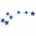 C1: Constellation Lines---River Mist(Isacord 40 #1248)
C2: Stars---Crystal Blue(Isacord 40 #1249)
