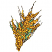 C1: Leaves---Pear(Isacord 40 #1049)&#13;&#10;C2: Flowers---Papaya(Isacord 40 #1024)&#13;&#10;C3: Flower Shading---Honey Gold(Isacord 40 #1025)&#13;&#10;C4: Twigs---Bark(Isacord 40 #1186)&#13;&#10;C5: Flower Outlines---Rust(Isacord 40 #1058)