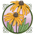 C1: Background---Cachet(Isacord 40 #1080)&#13;&#10;C2: Leaves---Kiwi(Isacord 40 #1104)&#13;&#10;C3: Leaf Shading---Lima Bean(Isacord 40 #1177)&#13;&#10;C4: Outlines & Stems---Grasshopper(Isacord 40 #1176)&#13;&#10;C5: Petals---Yellow Bird(Isacord 40 #1124
