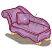 C1: Shadow---Khaki(Isacord 40 #1179)
C2: Feet---Parchment(Isacord 40 #1066)
C3: Feet Shading & Outline---Sisal(Isacord 40 #1055)
C4: Sofa---Frosted Plum(Isacord 40 #1080)
C5: Sofa Shading---Wild Iris(Isacord 40 #1032)&#