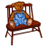 C1: Bench Back & Seat---Rust(Isacord 40 #1058)&#13;&#10;C2: Bench Rods & Legs---Fox(Isacord 40 #1186)&#13;&#10;C3: Feet---Tea Rose(Isacord 40 #1015)&#13;&#10;C4: Overalls---Celestial(Isacord 40 #1028)&#13;&#10;C5: Overalls Shading---Tropical Blue(Isacord
