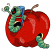 C1: Apple---Poinsettia(Isacord 40 #1147)
C2: Apple Shading---Bordeaux(Isacord 40 #1035)
C3: Apple Highlights---Corsage(Isacord 40 #1016)
C4: Stem---Pecan(Isacord 40 #1128)
C5: Inside Apple---Parchment(Isacord 40 #1066)&