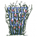 C1: Background Vines---Lime(Isacord 40 #1176)
C2: Trellis---Celestial(Isacord 40 #1028)
C3: Foreground Vines---Lime(Isacord 40 #1176)
C4: Flowers---Soft Pink(Isacord 40 #1224)
C5: Flower Centers---Canary(Isacord 40 #112