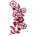 C1: One Color Design---Fuchsia(Isacord 40 #1533)