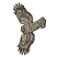 C1: Owl---Baguette(Isacord 40 #1229)
C2: Owl Shading---Sage(Isacord 40 #1180)
C3: Beak---Canary(Isacord 40 #1124)
C4: Outline---Mahogany(Isacord 40 #1215)