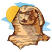 C1: Sky---Crystal Blue(Isacord 40 #1249)
C2: Sun---Canary(Isacord 40 #1124)
C3: Sphinx---Parchment(Isacord 40 #1066)
C4: Sphinx Shading---Ashley Gold(Isacord 40 #1025)
C5: Sphinx Dark Shading---Fox(Isacord 40 #1186)