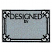 C1: Background---Sterling(Isacord 40 #1011)&#13;&#10;C2: Frame---Saturn Grey(Isacord 40 #1236)&#13;&#10;C3: Letters & Frame Design---Black(Isacord 40 #1234)
