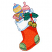 C1: Toe & Heel---Kiwi(Isacord 40 #1104)&#13;&#10;C2: Stocking---Red Berry(Isacord 40 #1246)&#13;&#10;C3: Stocking Top & Bottle---White(Isacord 40 #1002)&#13;&#10;C4: Bells---Ginger(Isacord 40 #1159)&#13;&#10;C5: Bell Highlights, Rattle, Bow, & Block---Lig