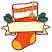 C1: Stripe, Holly Berries, & Stocking---Red Berry(Isacord 40 #1246)
C2: Banner---Lemon Frost(Isacord 40 #1022)
C3: Stars, Bell, Heel, & Toe---Gold(Isacord 40 #1185)
C4: Cuff on Stocking---Eggshell(Isacord 40 #1071)
C5: