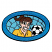 C1: Background---Crystal Blue(Isacord 40 #1249)&#13;&#10;C2: Eyes, Teeth, Earring & Soccer Ball---White(Isacord 40 #1002)&#13;&#10;C3: Hair---Redwood(Isacord 40 #1057)&#13;&#10;C4: Hair Shading---Pine Bark(Isacord 40 #1170)&#13;&#10;C5: Skin---Shrimp Pink
