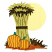 C1: Moon---Daffodil(Isacord 40 #1135)&#13;&#10;C2: Grass---Umber(Isacord 40 #1173)&#13;&#10;C3: Hay---Seaweed(Isacord 40 #1209)&#13;&#10;C4: Hay Shading & Bindings---Umber(Isacord 40 #1173)&#13;&#10;C5: Ground---Nutmeg(Isacord 40 #1056)&#13;&#10;C6: Pumpk
