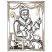 C1: Background & Chair---Pecan(Isacord 40 #1128)
C2: Mrs. Claus---Pine Bark(Isacord 40 #1170)
C3: Background & Chair---Pecan(Isacord 40 #1128)