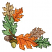 C1: Right Leaf---Kiwi(Isacord 40 #1104)
C2: Top Leaf---Champagne(Isacord 40 #1070)
C3: Leaves---Apricot(Isacord 40 #1238)
C4: Leaf Shading---Terra Cotta(Isacord 40 #1081)
C5: Leaf & Top Leaf Shading---Taupe(Isacord 40 #