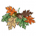 C1: Leaves---Kiwi(Isacord 40 #1104)
C2: Leaves Shading---Lime(Isacord 40 #1176)
C3: Leaf Outlines---Backyard Green(Isacord 40 #1175)
C4: Leaves---Apricot(Isacord 40 #1238)
C5: Leaves Shading---Terra Cotta(Isacord 40 #10