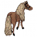 C1: Horse---Pecan(Isacord 40 #1128)&#13;&#10;C2: Horse Shading---Pine Bark(Isacord 40 #1170)&#13;&#10;C3: Mane & Tail---Oat(Isacord 40 #1127)&#13;&#10;C4: Mane & Tail Shading---Toffee(Isacord 40 #1126)&#13;&#10;C5: Outline---Chocolate(Isacord 40 #1059)&#1