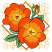 C1: Outer Border & Corners---Goldenrod(Isacord 40 #1137)
C2: Inner Border---Wild Iris(Isacord 40 #1032)
C3: Rose Bud Bottom---Canary(Isacord 40 #1124)
C4: Leaves & Stems---Bright Mint(Isacord 40 #1510)
C5: Leaf & Stem S