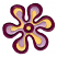 C1: Swirls & Center---Lemon(Isacord 40 #1167)&#13;&#10;C2: Swirls---Frosted Plum(Isacord 40 #1080)&#13;&#10;C3: Outlines---Dark Current(Isacord 40 #1192)