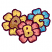 C1: Left Flower, B, & C---Yellow(Isacord 40 #1187)&#13;&#10;C2: A, Left Flower, & B & C Shading---Toffee(Isacord 40 #1126)&#13;&#10;C3: A Shading---Autumn Leaf(Isacord 40 #1126)&#13;&#10;C4: Middle Flower---Corsage(Isacord 40 #1016)&#13;&#10;C5: Middle Fl
