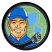 C1: Background---Bright Mint(Isacord 40 #1510)
C2: Computer Screens---Crystal Blue(Isacord 40 #1249)
C3: Teeth & Hat Bands---Silky White(Isacord 40 #1001)
C4: Skin---Cornsilk(Isacord 40 #1055)
C5: Skin Shading---Autumn