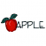 C1: Leaves & Stem---Swiss Ivy(Isacord 40 #1079)&#13;&#10;C2: Leaves & Stem Shading---Evergreen(Isacord 40 #1208)&#13;&#10;C3: Leaves & Stem Outlines---Mahogany(Isacord 40 #1215)&#13;&#10;C4: Apple---Poinsettia(Isacord 40 #1147)&#13;&#10;C5: Apple Shading