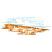 C1: Sky---Island Waters(Isacord 40 #1045)
C2: Hay---Goldenrod(Isacord 40 #1137)
C3: Hay Field Outlines---Autumn Leaf(Isacord 40 #1126)