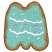 C1: Cookie ---Sisal(Isacord 40 #1055)
C2: Cookie Shading---Golden Grain(Isacord 40 #1126)
C3: Icing---Bottle Green(Isacord 40 #1045)
C4: Stripes & Sprinkles---White(Isacord 40 #1002)
C5: Dots---Soft Pink(Isacord 40 #122