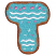 C1: Cookie ---Sisal(Isacord 40 #1055)
C2: Cookie Shading---Golden Grain(Isacord 40 #1126)
C3: Icing---Bottle Green(Isacord 40 #1045)
C4: Stripes & Sprinkles---White(Isacord 40 #1002)
C5: Stripes & Sprinkles---Soft Pink(
