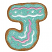 C1: Cookie ---Sisal(Isacord 40 #1055)
C2: Cookie Shading---Golden Grain(Isacord 40 #1126)
C3: Icing---Bottle Green(Isacord 40 #1045)
C4: Stripes & Sprinkles---White(Isacord 40 #1002)
C5: Stripes & Sprinkles---Soft Pink(