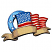 C1: Banner---Champagne(Isacord 40 #1070)
C2: Banner Shading---Taupe(Isacord 40 #1179)
C3: Banner Shading---Toffee(Isacord 40 #1126)
C4: Banner Shading---Pine Bark(Isacord 40 #1170)
C5: Stars in Circle & Stripes---White(
