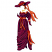 C1: Necklace---Gold(Isacord 40 #1185)
C2: Hair ---Rust(Isacord 40 #1058)
C3: Hat & Dress Shading---Heraldic(Isacord 40 #1195)
C4: Hat & Dress---Dark Current(Isacord 40 #1192)
C5: Hat & Dress Highlights---Plum(Isacord 40