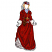 C1: Lace, Gloves, & Veil---Eggshell(Isacord 40 #1071)&#13;&#10;C2: Lace Shading---Pink Tulip(Isacord 40 #1115)&#13;&#10;C3: Gloves & Veil Shading---Teaberry(Isacord 40 #1213)&#13;&#10;C4: Hair---Toffee(Isacord 40 #1126)&#13;&#10;C5: Dress & Hatband---Cran