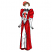 C1: Under Dress---White(Isacord 40 #1002)
C2: Under Dress Shading---Smoke(Isacord 40 #1219)
C3: Dress---Raspberry(Isacord 40 #1511)
C4: Dress Shading---Burgundy(Isacord 40 #1169)
C5: Outlines---Charcoal(Isacord 40 #1234