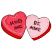 C1: Sides of Candies---Geranium(Isacord 40 #1039)
C2: Left Heart---Garden Rose(Isacord 40 #1109)
C3: Right Heart---Carnation(Isacord 40 #1121)
C4: Right Heart Shading & Left Heart Highlights---Azalea Pink(Isacord 40 #1224)&