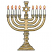C1: Candle Irridescence---Pearl / Iridescent(Yenmet/ Isamet #7021)
C2: Candles---Muslin(Isacord 40 #1082)
C3: Menorah---Cornsilk(Isacord 40 #1055)
C4: Menorah Shading---Palomino(Isacord 40 #1070)
C5: Candle & Menorah Ou