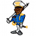 C1: Boots---Whale(Isacord 40 #1041)
C2: Sword Hilt & Sheath---Pine Bark(Isacord 40 #1170)
C3: Gloves, Pants, Rifle & Hat---White(Isacord 40 #1002)
C4: Gloves, Pants, Rifle & Hat Shading---Glacier Green(Isacord 40 #1223)

