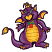 C1: Eyes---White(Isacord 40 #1002)&#13;&#10;C2: Dragon---Orchid(Isacord 40 #1255)&#13;&#10;C3: Dragon Highlights---Amethyst Frost(Isacord 40 #1254)&#13;&#10;C4: Hair, Webbing, Belly, Nails, & Tip of Tail---Goldenrod(Isacord 40 #1137)&#13;&#10;C5: Hair, We