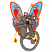 C1: Spots on Wings---Poppy(Isacord 40 #1037)
C2: Wings---Crystal Blue(Isacord 40 #1249)
C3: Wings Shading---Blue(Isacord 40 #1076)
C4: Lower Wings Outlines---Canary(Isacord 40 #1124)
C5: Upper Wings Outlines---Fox Fire(